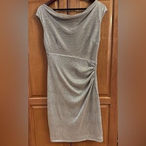 Ralph Lauren Gold Asymmetrical Dress